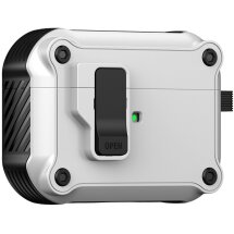 Защитный чехол Deexe Defender Armor для Apple AirPods Pro 3 - White: фото 1 из 9