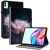 Защитный чехол Deexe Flower для TECNO Megapad 11 - Purple Peony: фото 1 из 7
