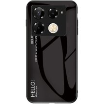 Захисний чохол Deexe Gradient Color для Infinix Note 40 Pro - Black: фото 1 з 7