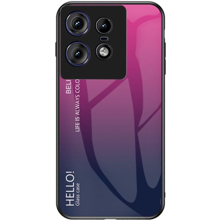 Защитный чехол Deexe Gradient Color для Motorola Edge 50 Pro - Rose: фото 1 из 12