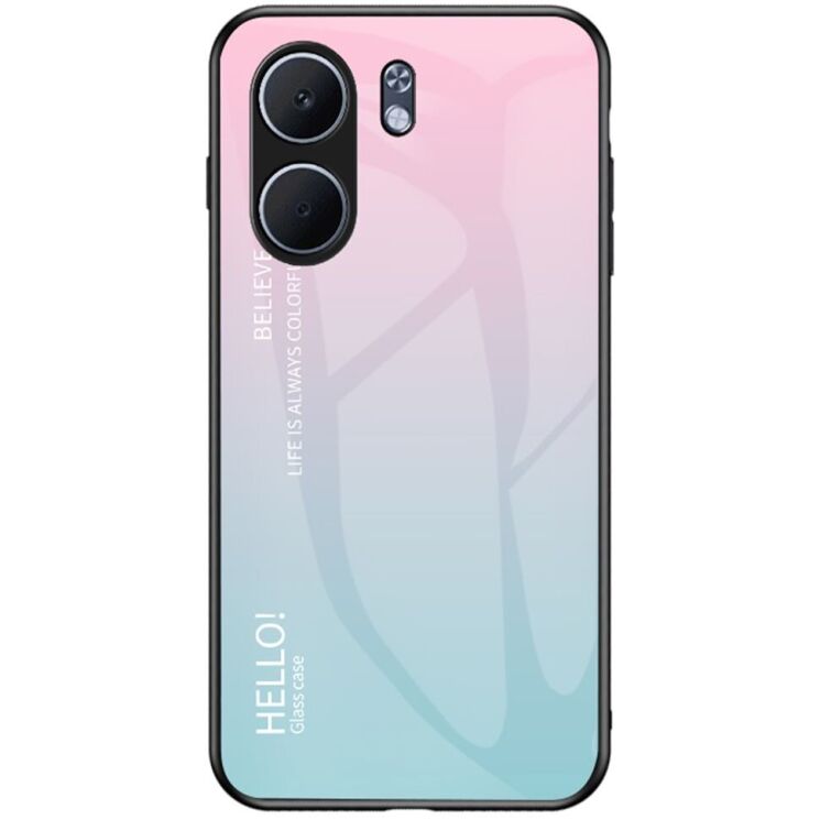 Захисний чохол Deexe Gradient Color для OPPO A5x - Pink / Blue: фото 1 з 8
