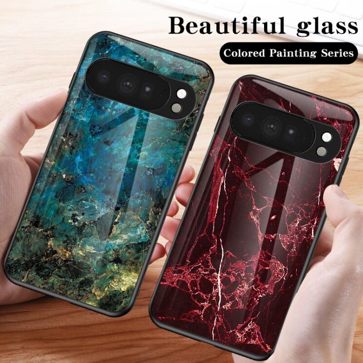 Чехол с рисунком Deexe Gradient Pattern для Google Pixel 10 Pro XL - Black: фото 5 из 5