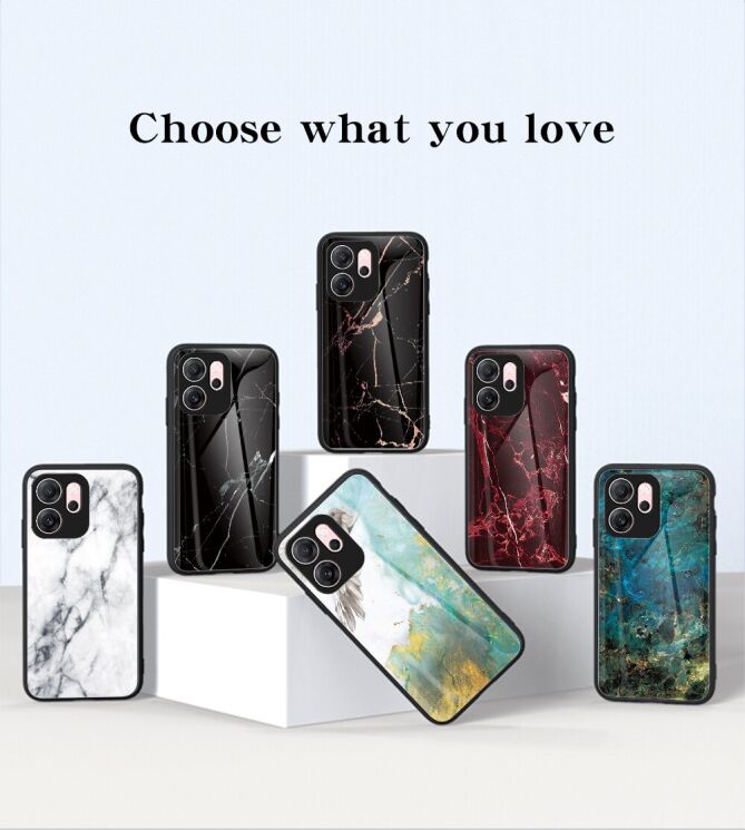 Захисний чохол Deexe Gradient Pattern для OPPO Reno 14 FS 5G - White: фото 2 з 10