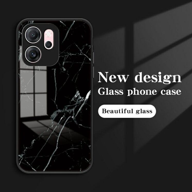 Захисний чохол Deexe Gradient Pattern для OPPO Reno 14 FS 5G - White: фото 3 з 10