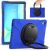 Защитный чехол Deexe Hand Grip для Samsung Galaxy Tab S10 FE Plus - Blue: фото 1 из 17