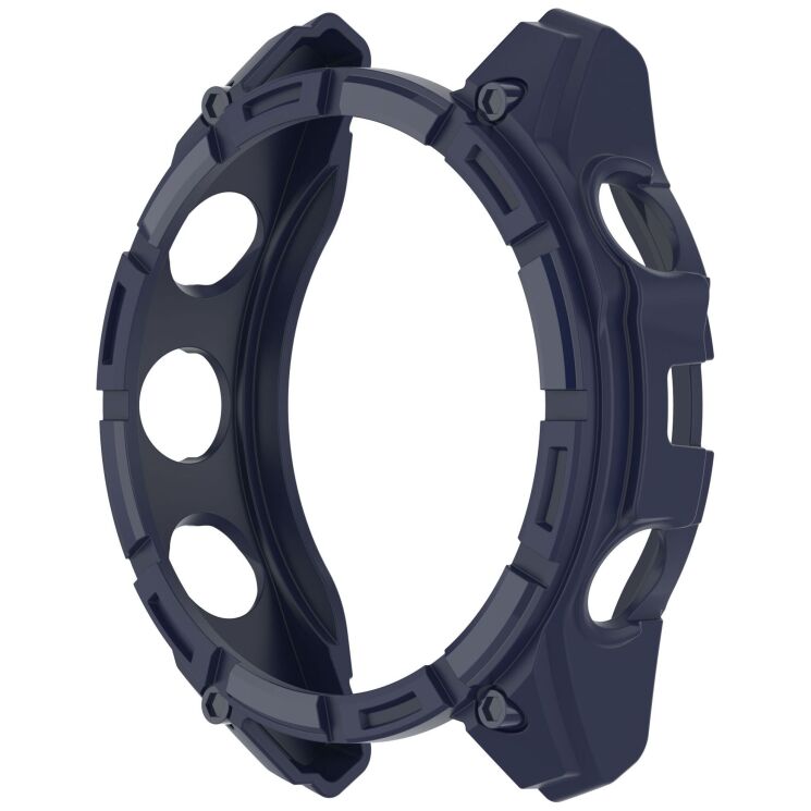 Защитный чехол Deexe Hollow Cover для Garmin Tactix 8 (47mm) - Midnight Blue: фото 2 из 7