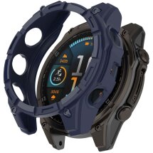 Защитный чехол Deexe Hollow Cover для Garmin Tactix 8 (47mm) - Midnight Blue: фото 1 из 7