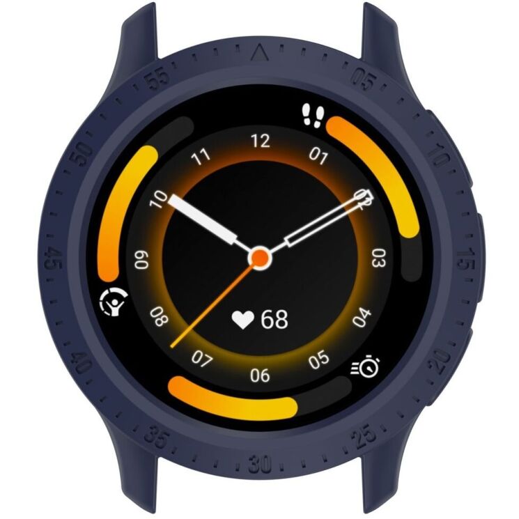 Захисний чохол Deexe Hollow Cover для Garmin Venu 3S - Midnight Blue: фото 6 з 8