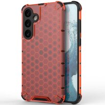 Защитный чехол Deexe Honeycomb Series для Samsung Galaxy S25 Plus (S936) - Red: фото 1 из 5