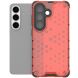 Защитный чехол Deexe Honeycomb Series для Samsung Galaxy S26 Ultra - Red (404412R). Фото 2 из 6