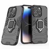 Захисний чохол Deexe Hybrid Case для Apple iPhone 15 Pro Max - Black (329216B)