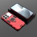 Захисний чохол Deexe Hybrid Case для Xiaomi Poco F6 Pro - Red (354933R). Фото 3 з 5