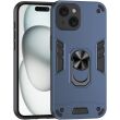 Защитный чехол Deexe Hybrid Shell для Apple iPhone 15 - Blue (371526L)