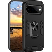 Защитный чехол Deexe Hybrid Shell для Google Pixel 11 / 11 Pro - Black: фото 1 из 7