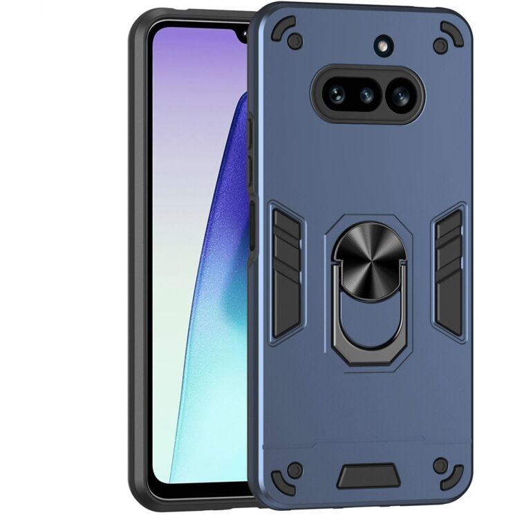 Захисний чохол Deexe Hybrid Shell для Nothing Phone (4a) - Blue (411316L) Захисний чохол Deexe Hybrid Shell для Nothing Phone (4a) - Blue: фото 1 з 7