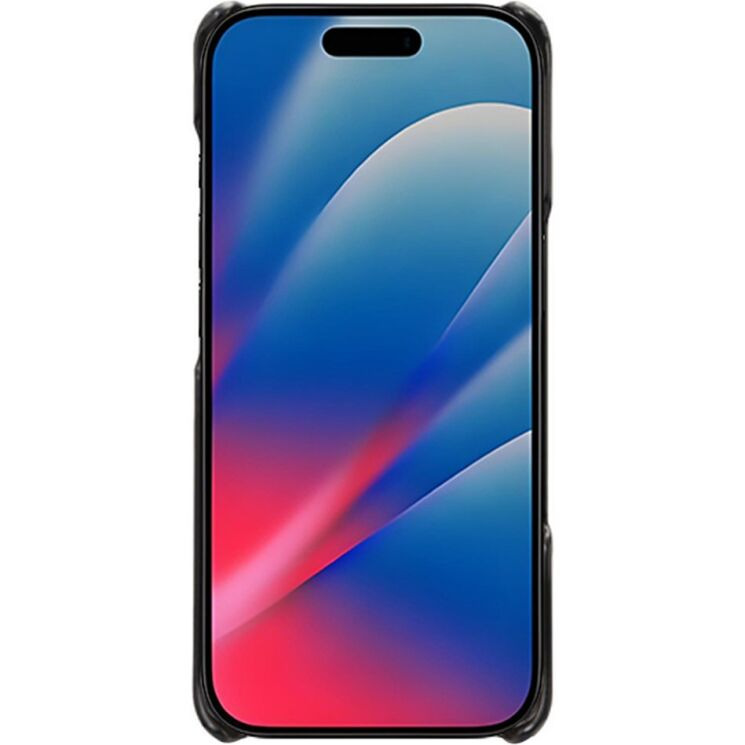 Захисний чохол Deexe Leather Back Cover для iPhone 18 Pro Max / 17 Pro Max - Black (423816B) Захисний чохол Deexe Leather Back Cover для iPhone 18 Pro Max / 17 Pro Max - Black: фото 4 з 4