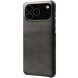 Захисний чохол Deexe Leather Back Cover для iPhone 18 Pro Max / 17 Pro Max - Black (423816B). Фото 1 з 4