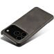 Захисний чохол Deexe Leather Back Cover для iPhone 18 Pro Max / 17 Pro Max - Black (423816B). Фото 3 з 4
