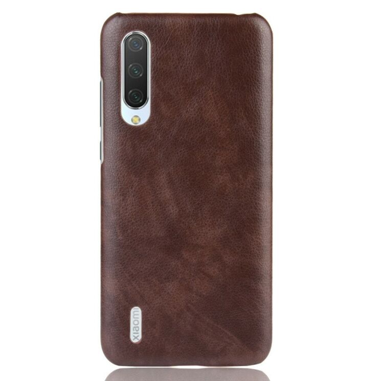 Захисний чохол Deexe Leather Back Cover для Xiaomi Mi CC9 / Mi 9 Lite - Brown: фото 4 з 5