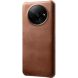 Защитный чехол Deexe Leather Back Cover для Xiaomi Redmi A3 - Brown (349252Z). Фото 2 из 4