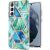 Защитный чехол Deexe Marble Pattern для Samsung Galaxy S21 FE (G990) - Green: фото 1 из 4