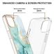 Защитный чехол Deexe Marble Style для Apple iPhone 13 - Green (370812G). Фото 4 из 4