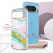 Защитный чехол Deexe Marble Style для Google Pixel 9 Pro XL - Light Purple (359815LV). Фото 6 из 6