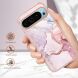 Защитный чехол Deexe Marble Style для Google Pixel 9 Pro XL - Light Purple (359815LV). Фото 4 из 6