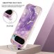 Защитный чехол Deexe Marble Style для Google Pixel 9 Pro XL - Light Purple (359815LV). Фото 3 из 6