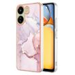 Защитный чехол Deexe Marble Style для Xiaomi Redmi 13C / Poco C65 - Rose Gold (342560RG)