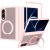Захисний чохол Deexe Matte Skin Kickstand with MagSafe (FF) для Samsung Galaxy Fold 8 - Pink: фото 1 з 8