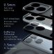 Захисний чохол Deexe Matte Skin with MagSafe для iPhone 18 Pro Max - Transparent / Black (423866H). Фото 10 з 11