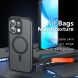 Защитный чехол Deexe Matte Skin with MagSafe для OPPO Reno 16 F/FS - Black (413413B). Фото 3 из 10