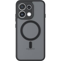 Защитный чехол Deexe Matte Skin with MagSafe для OPPO Reno 16 F/FS - Black: фото 1 из 10