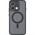 Защитный чехол Deexe Matte Skin with MagSafe для OPPO Reno 16 F/FS - Black: фото 1 из 10