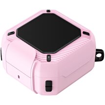 Защитный чехол Deexe Orbit Shield для Samsung Galaxy Buds 4 / Buds 4 Pro - Black / Pink: фото 1 из 8