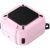 Захисний чохол Deexe Orbit Shield для Samsung Galaxy Buds 4 / Buds 4 Pro - Black / Pink: фото 1 з 8