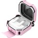 Защитный чехол Deexe Orbit Shield для Samsung Galaxy Buds 4 / Buds 4 Pro - Black / Pink (407421BP). Фото 2 из 8