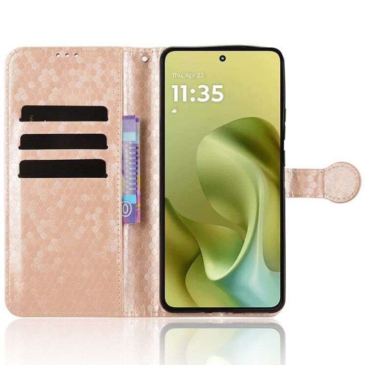 Захисний чохол Deexe Pegasus Cover для Motorola Moto G86 Power - Rose Gold: фото 2 з 7
