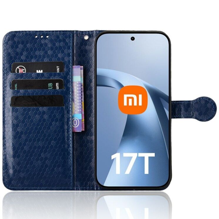 Захисний чохол Deexe Pegasus Cover для Xiaomi 17T - Dark Blue (408815DB) Захисний чохол Deexe Pegasus Cover для Xiaomi 17T - Dark Blue: фото 2 з 7