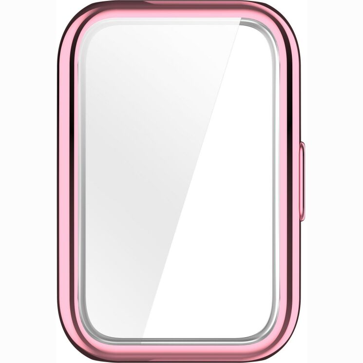 Защитный чехол Deexe Protective Frame для Huawei Band 11 - Electroplated Pink (331001P) Защитный чехол Deexe Protective Frame для Huawei Band 11 - Electroplated Pink: фото 6 из 7