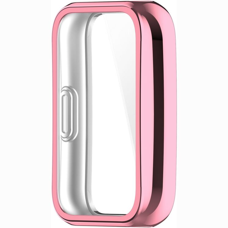 Защитный чехол Deexe Protective Frame для Huawei Band 11 - Electroplated Pink (331001P) Защитный чехол Deexe Protective Frame для Huawei Band 11 - Electroplated Pink: фото 5 из 7