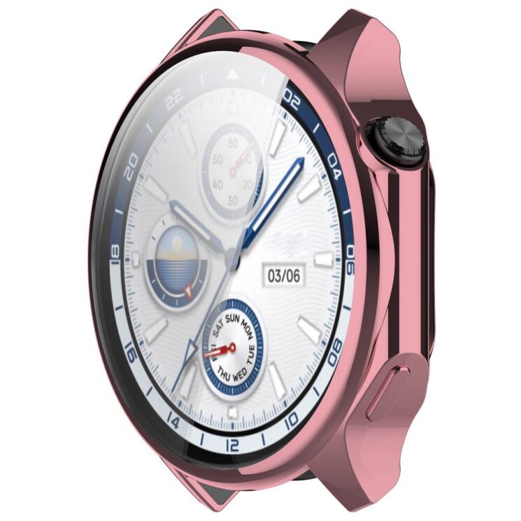 Защитный чехол Deexe Protective Frame для OPPO Watch X / OnePlus Watch 2 - Pink: фото 5 из 7