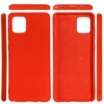 Защитный чехол Deexe Silicone Case для Samsung Galaxy Note 10 Lite (N770) - Red: фото 1 из 5