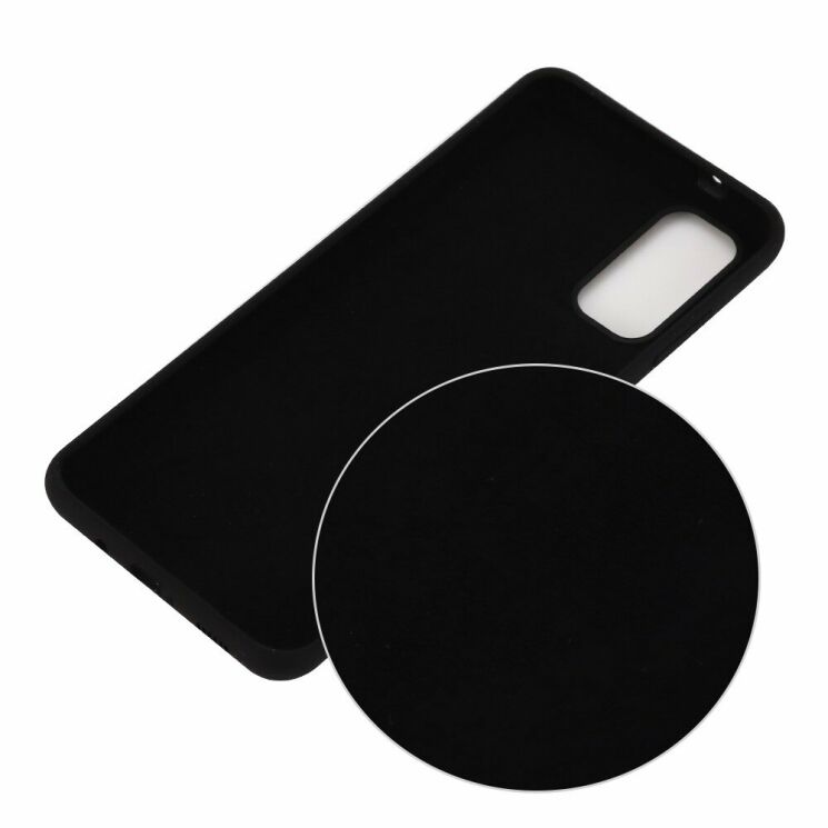 Защитный чехол Deexe Silicone Case для Samsung Galaxy S20 (G980) - Black: фото 2 из 6