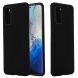 Защитный чехол Deexe Silicone Case для Samsung Galaxy S20 (G980) - Black (316019B). Фото 1 из 6