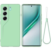 Защитный чехол Deexe Silicone Case для TECNO Camon 40 (CM5) - Green: фото 1 из 9