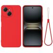 Силиконовый (TPU) чехол Deexe Silicone Case для TECNO Spark 40C - Red (390302R)