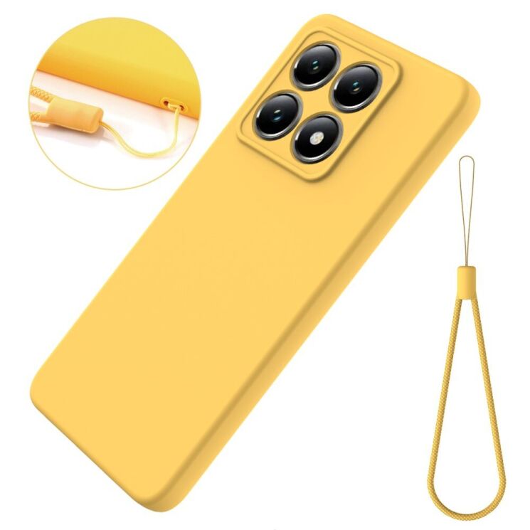 Защитный чехол Deexe Silicone Case для Xiaomi 14T - Black: фото 7 из 8