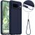 Защитный чехол Deexe Silicone Case with MagSafe для Google Pixel 8A - Dark Blue: фото 1 из 9